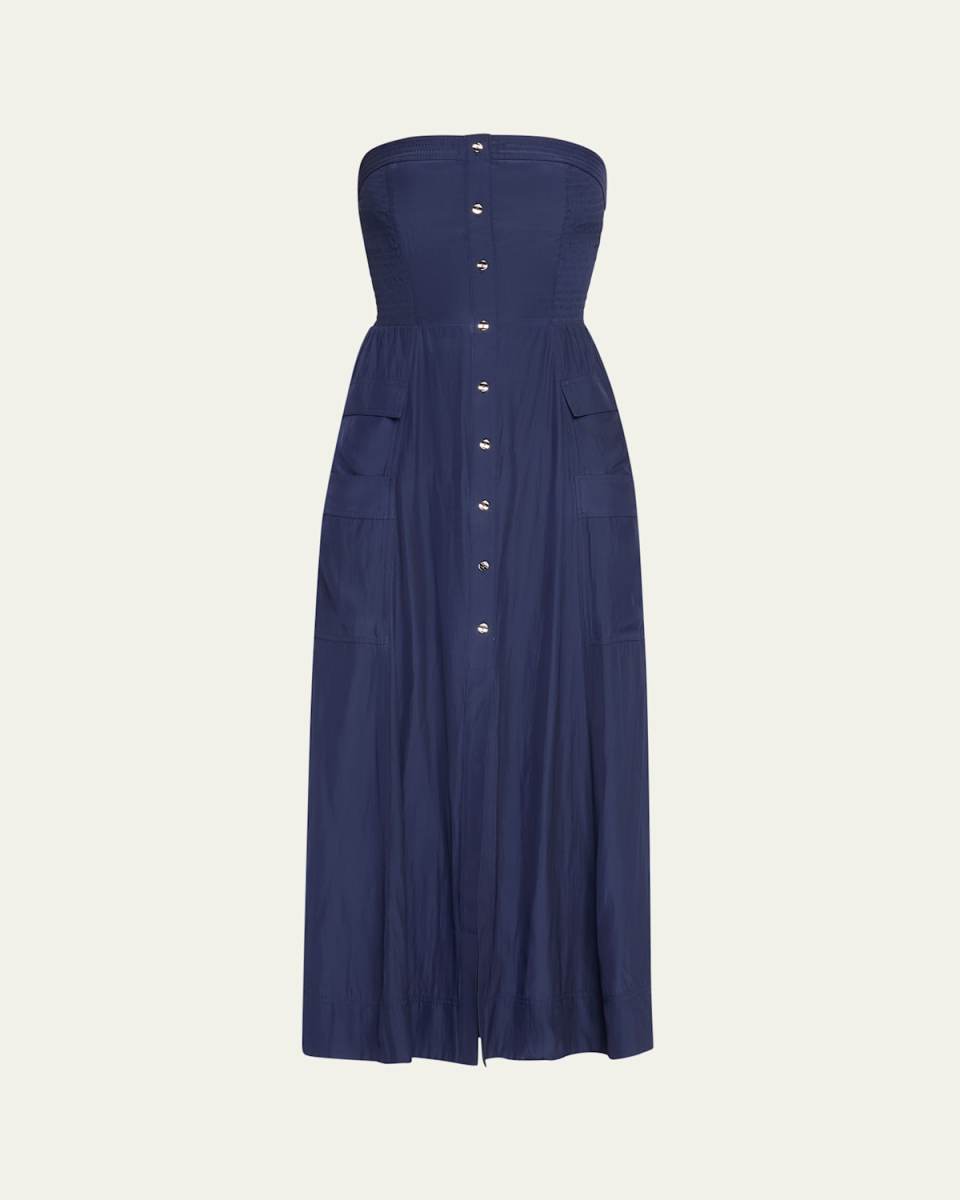 Blair Strapless Midi Dress
