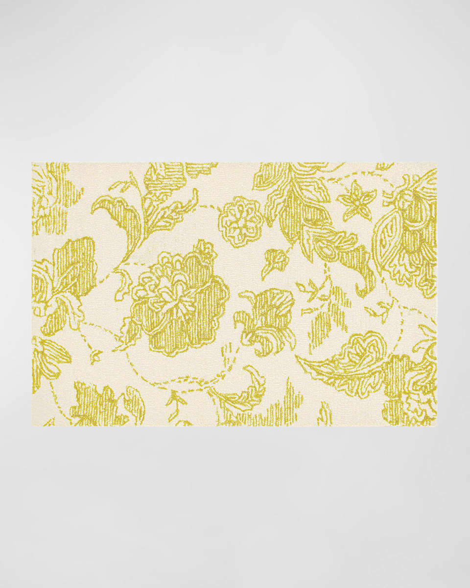 Marquee Floral Rug, 2' x 4'