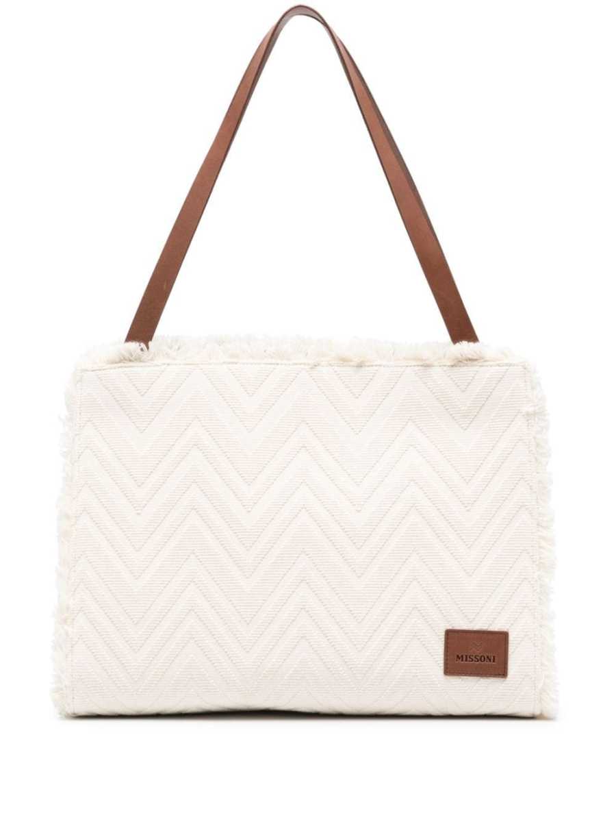 logo-patch shoulder bag
