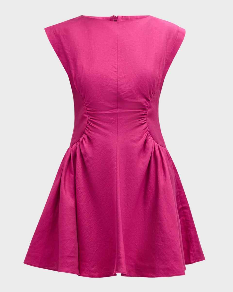 Emery High-Neck Mini Dress