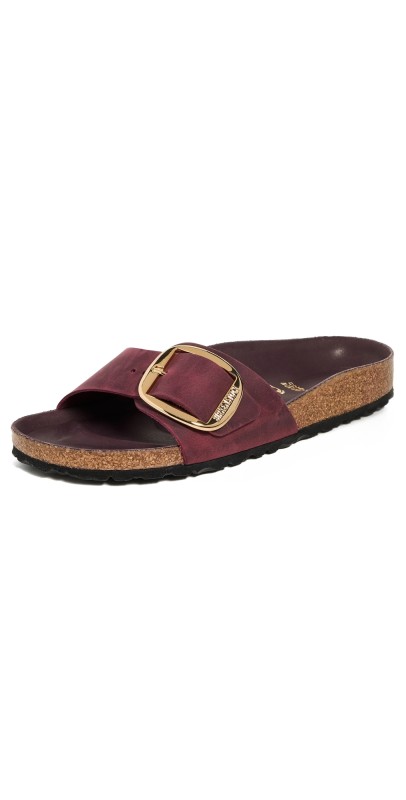 Birkenstock Madrid Big Buckle Sandals Zinfandel