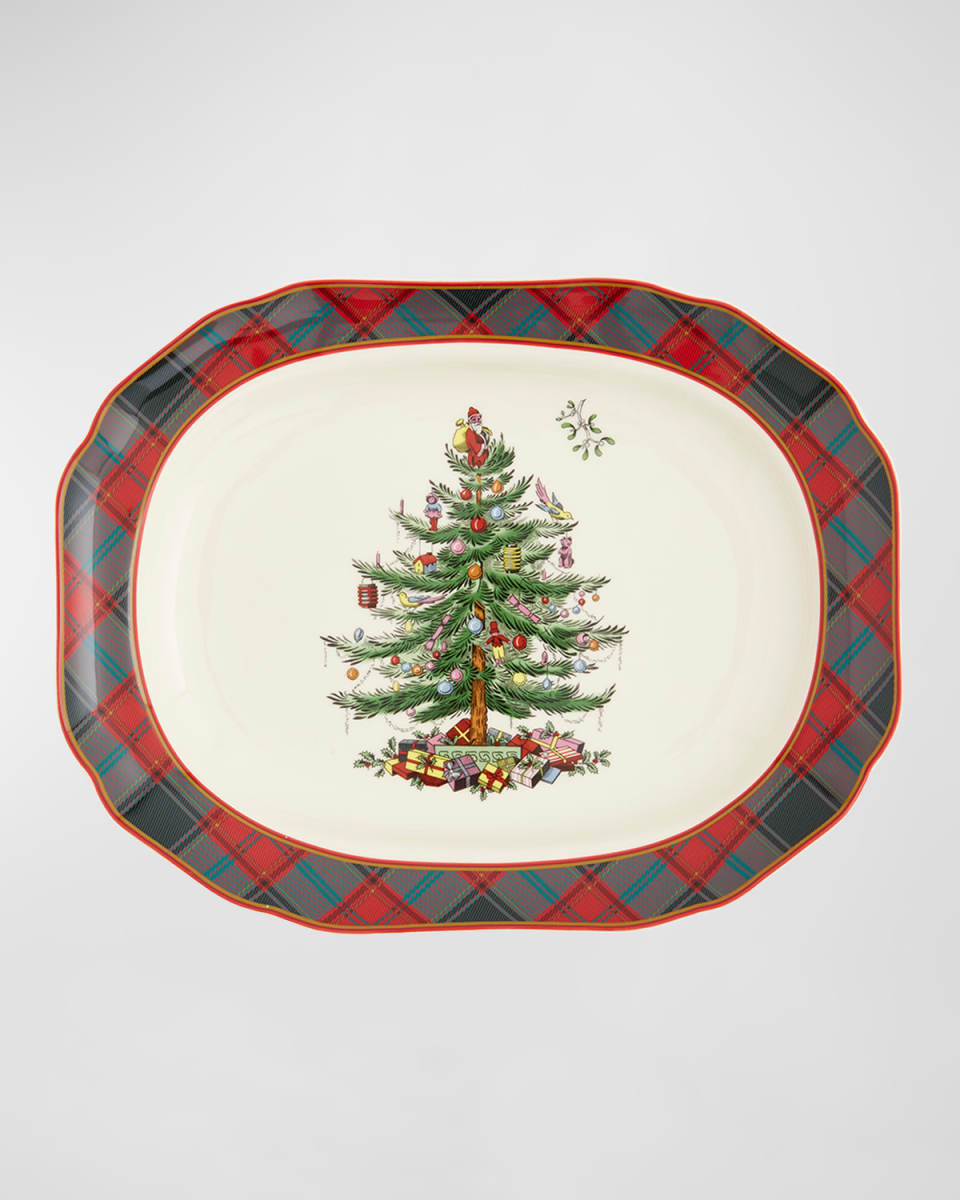 Tartan Rectangular Platter