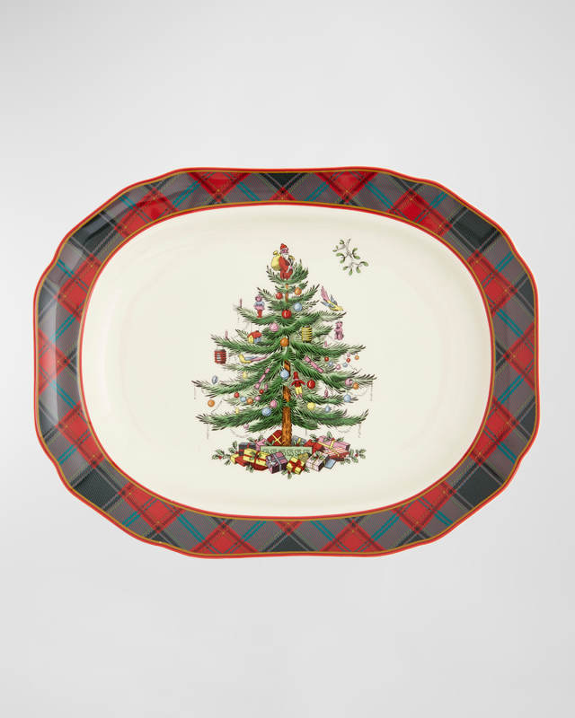 Tartan Rectangular Platter