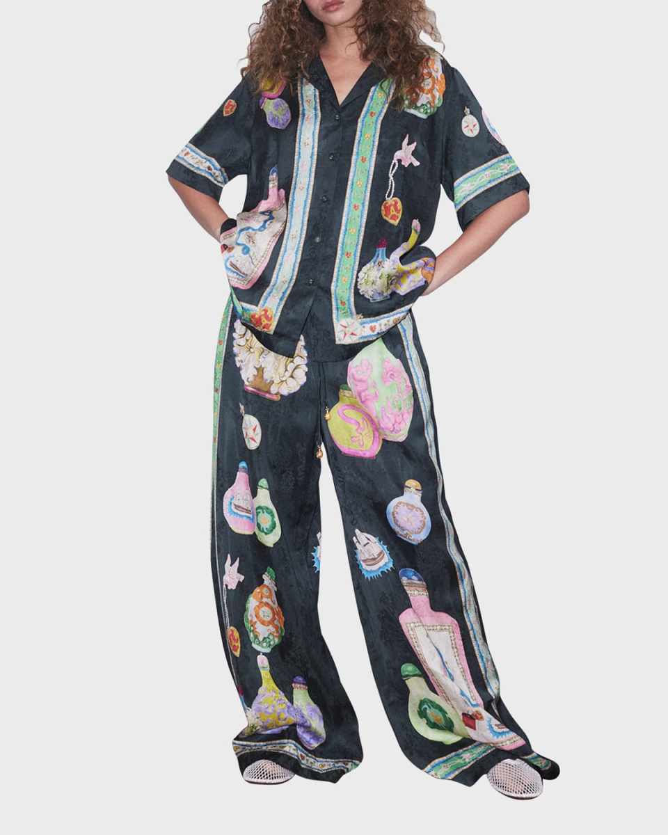 Royal Button-Front Shirt