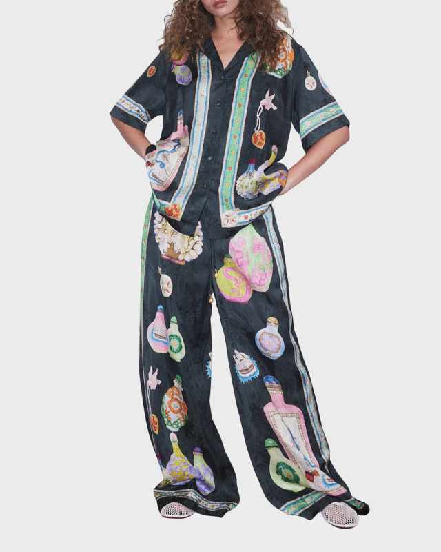 Royal Button-Front Shirt