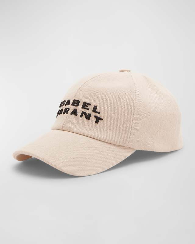Tyron Embroidered Logo Canvas Baseball Cap