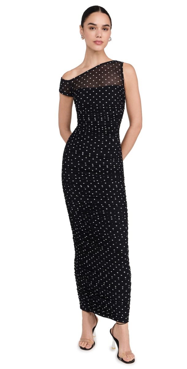 AFRM Biona Dress Noir Dot