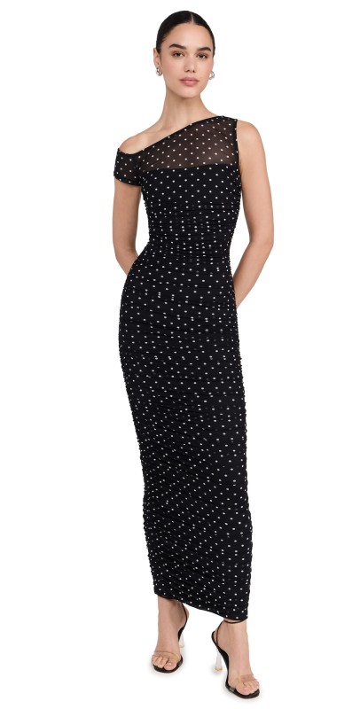 AFRM Biona Dress Noir Dot