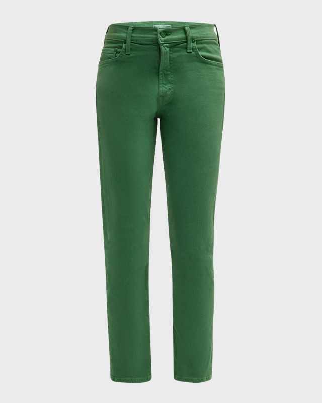 The Mid-Rise Rider Ankle Jeans