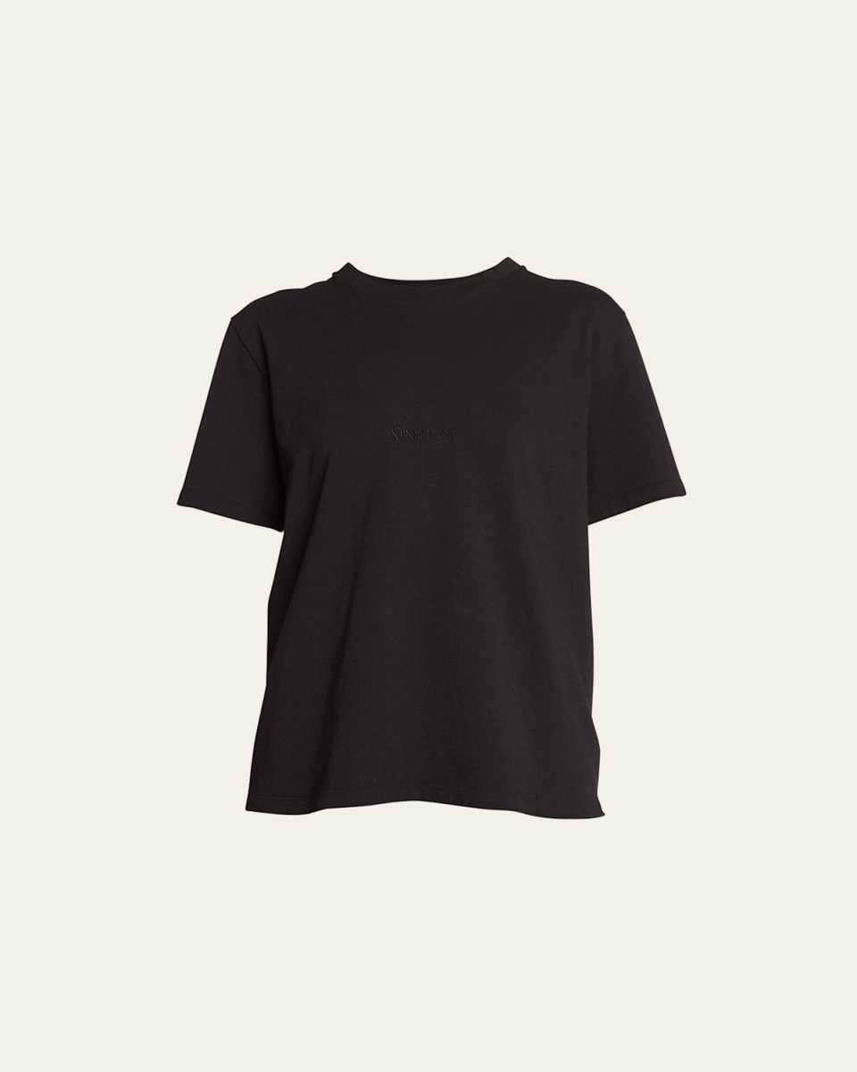 Logo Embroidered T-Shirt