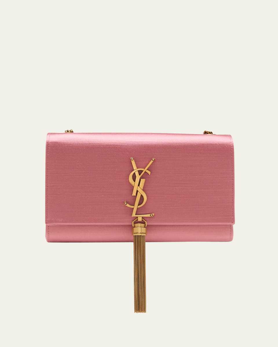 Kate Small Tassel YSL Crossbody Bag in Satin
