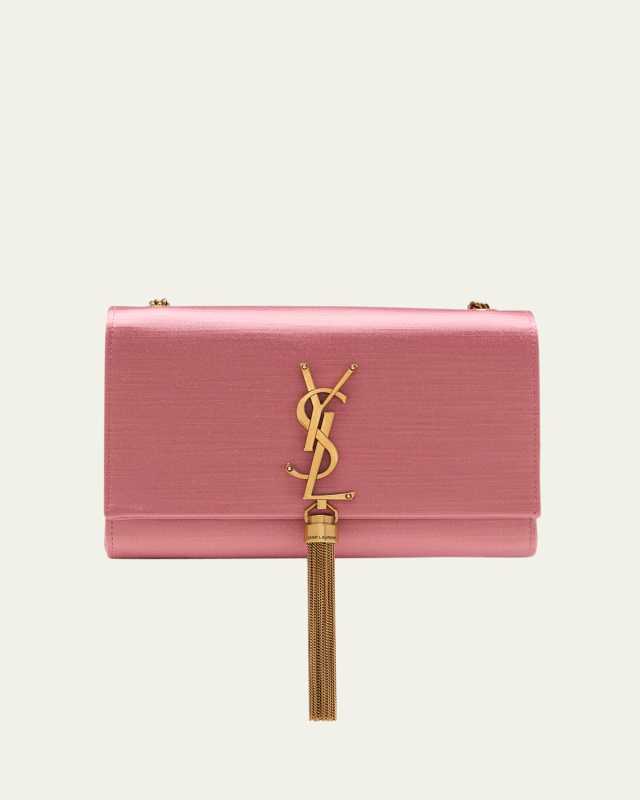Kate Small Tassel YSL Crossbody Bag in Satin