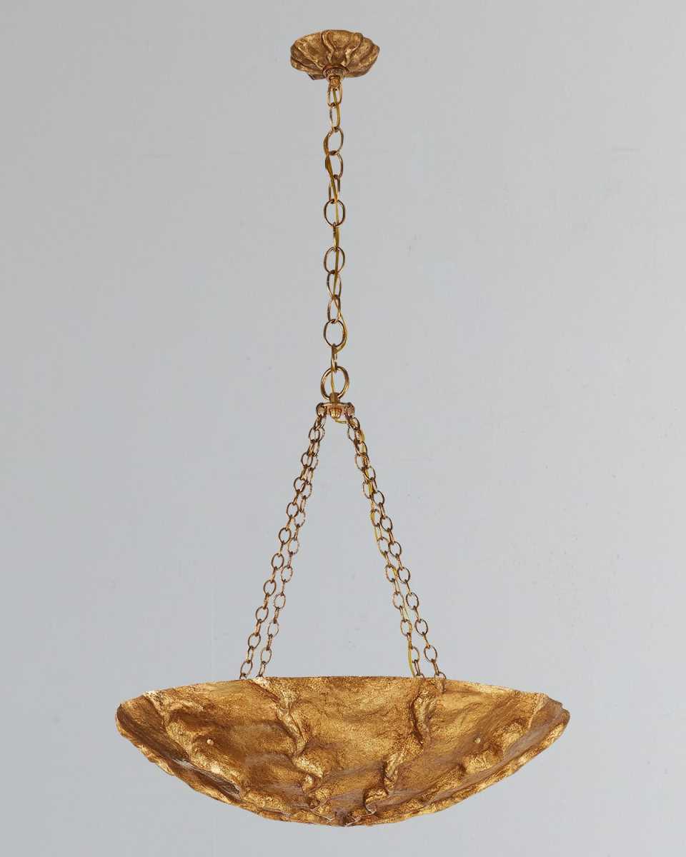 Benit Medium Sculpted Chandelier By AERIN