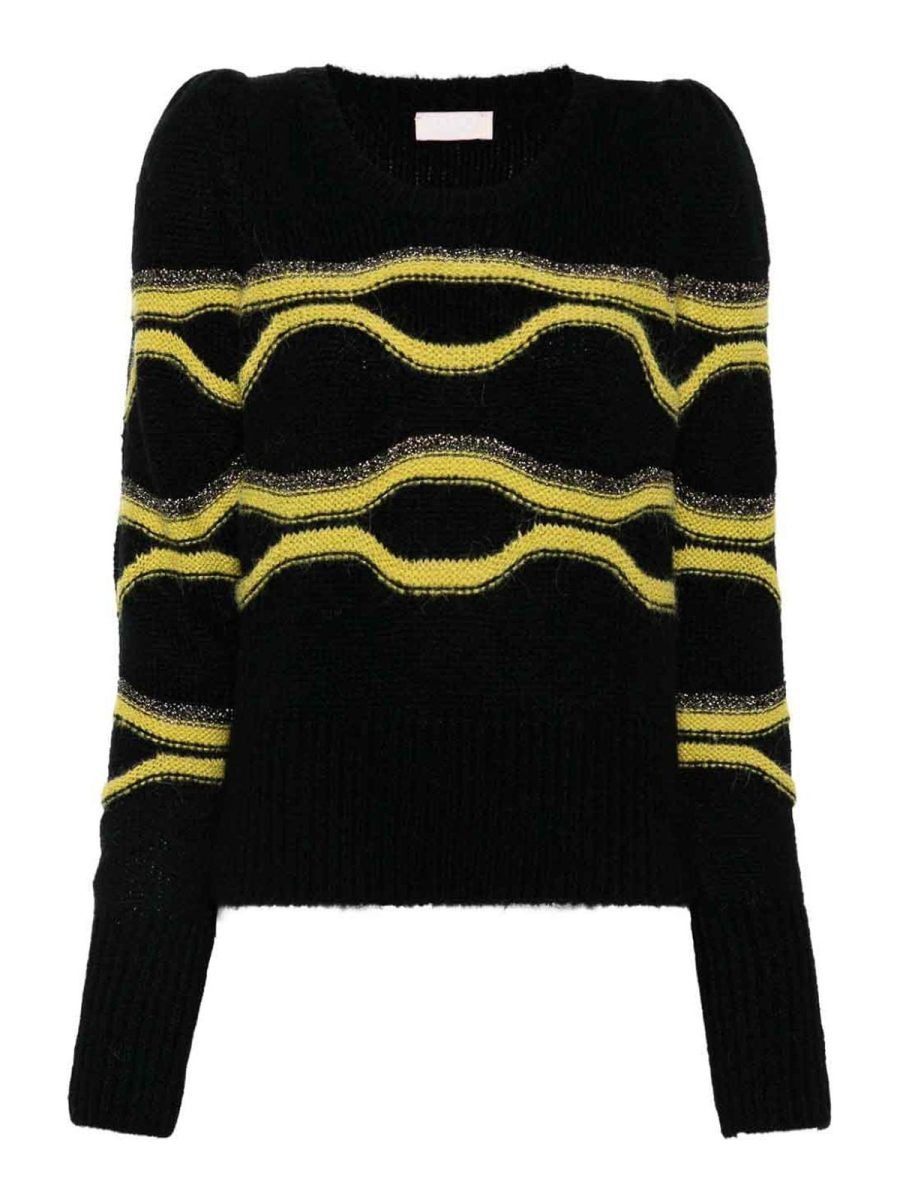 Liu Jo Pull Col Rond - Multicolore