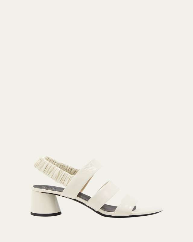 Glove Leather Slingback Sandals