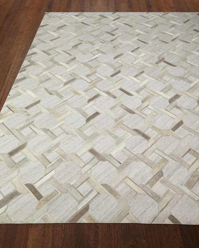 Diem Hairhide Rug, 8' x 11'