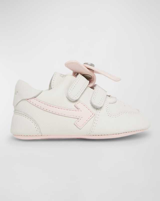 Girl's Mini Out Of Office Leather Sneakers, Baby