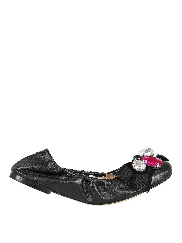 Casadei Ballerines - Noir