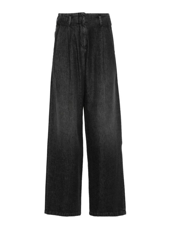 Golden Goose Jean Bootcut - Noir