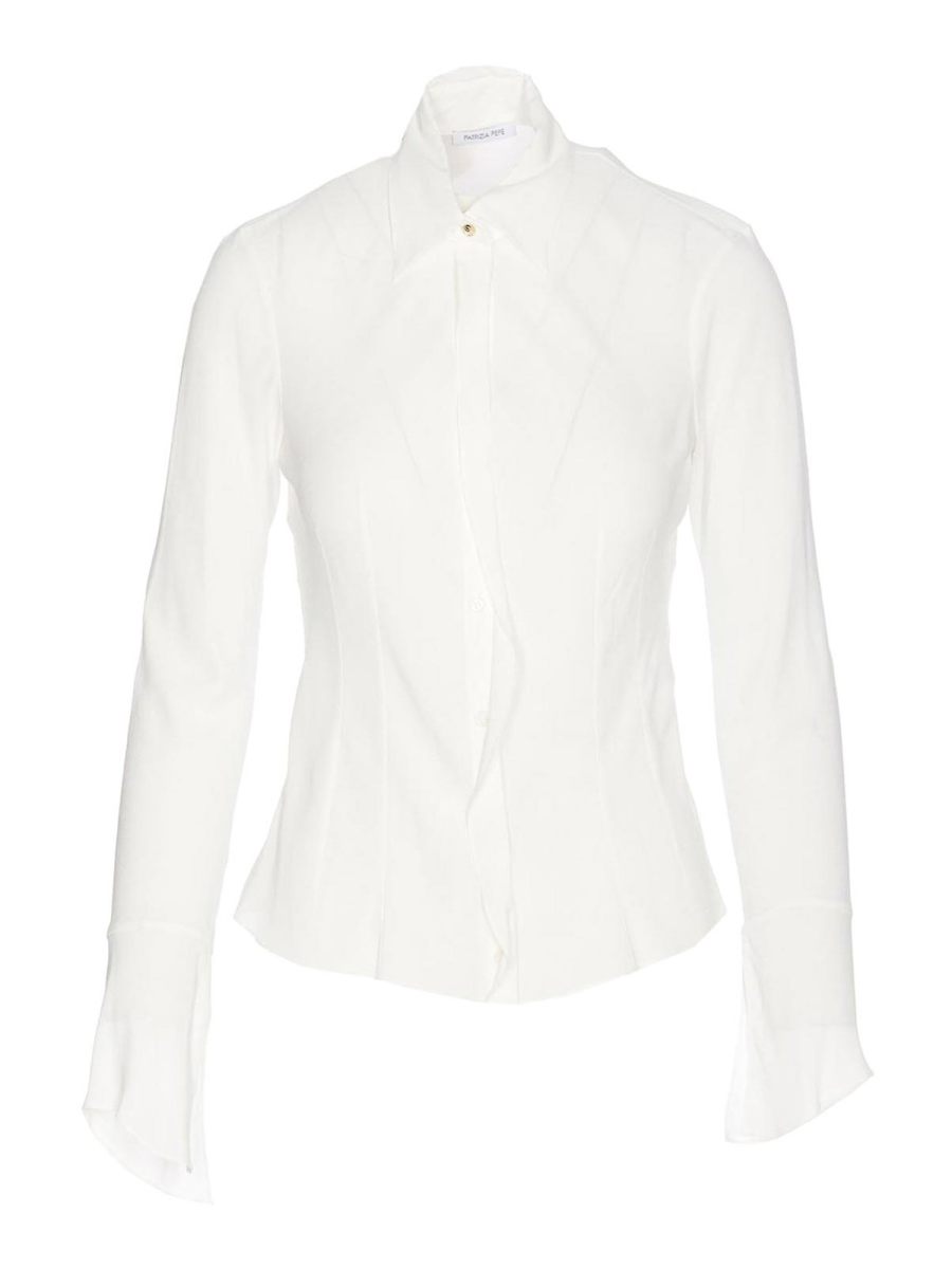 Patrizia Pepe Chemise - Blanc