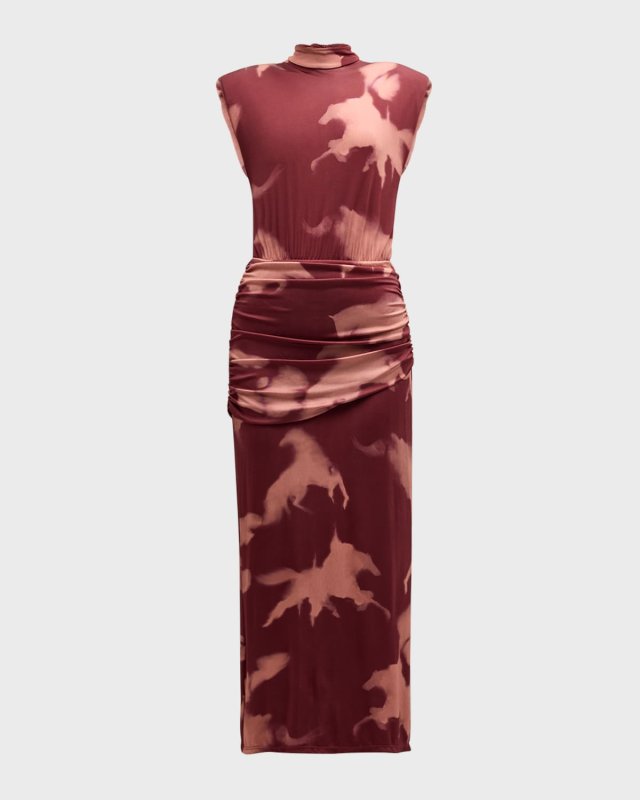 Running Horses Ankle Dress