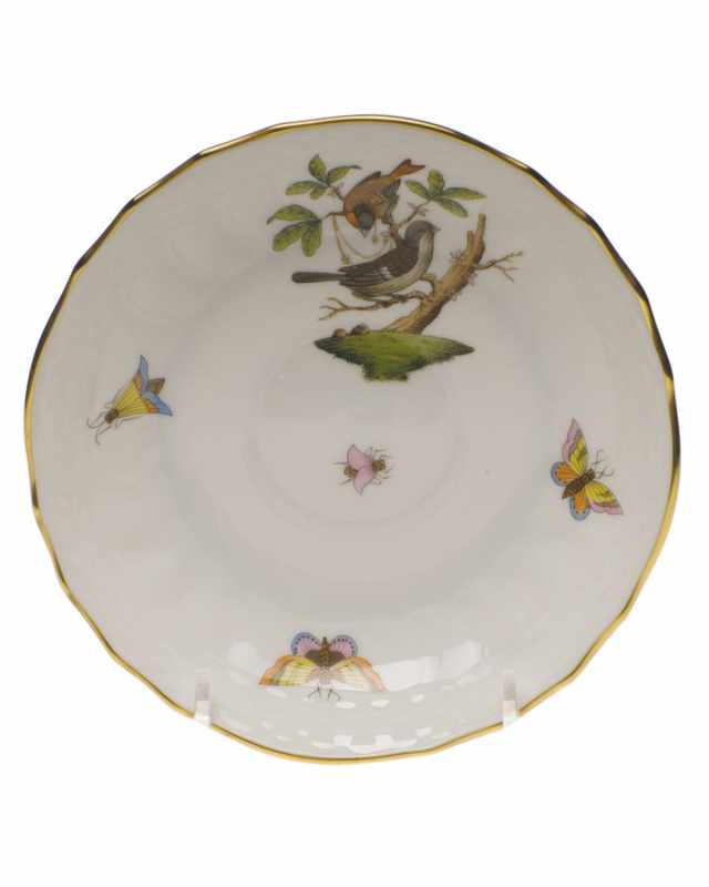 Rothschild Bird Motif 04 Canton Saucer