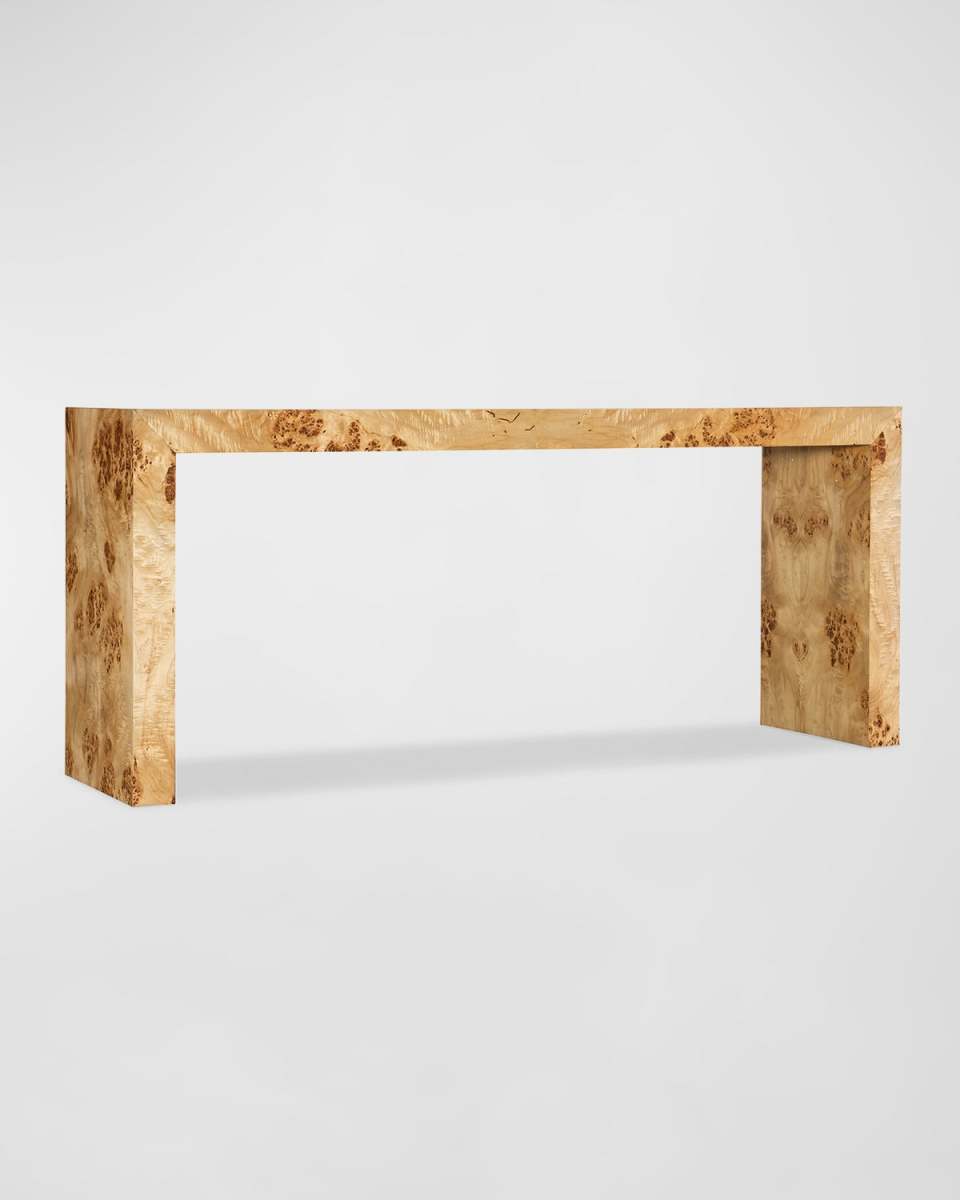 Auberon Burl Console Table
