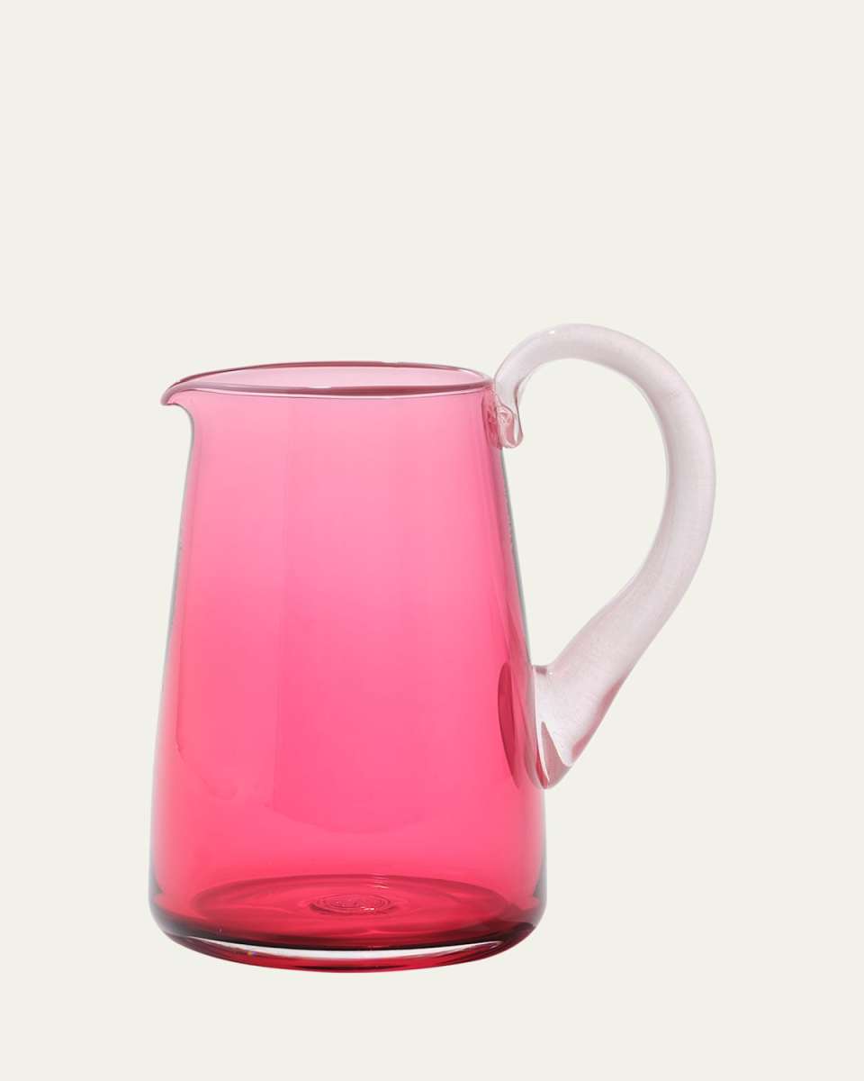 Miami Hand-Blown Glass Jug