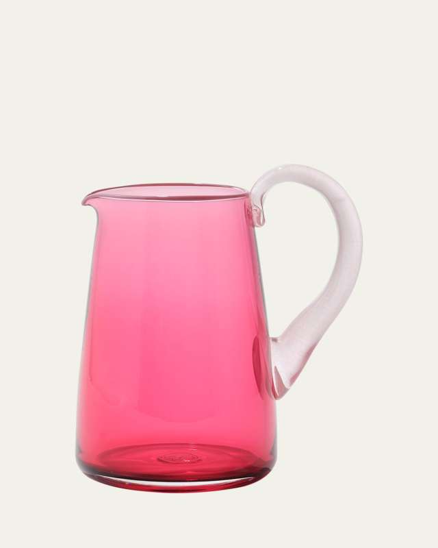 Miami Hand-Blown Glass Jug