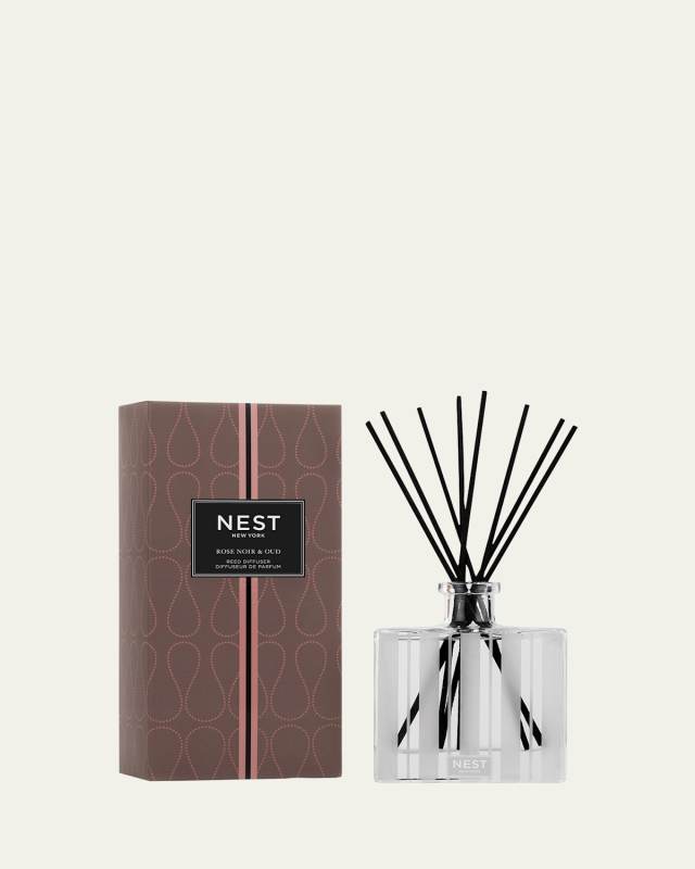 5.9 oz. Rose Noir & Oud Reed Diffuser