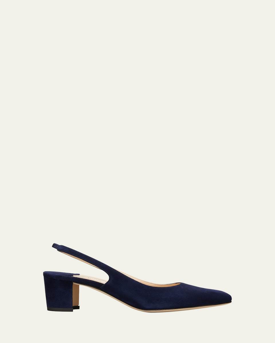 Allurasan Suede Slingback Pumps
