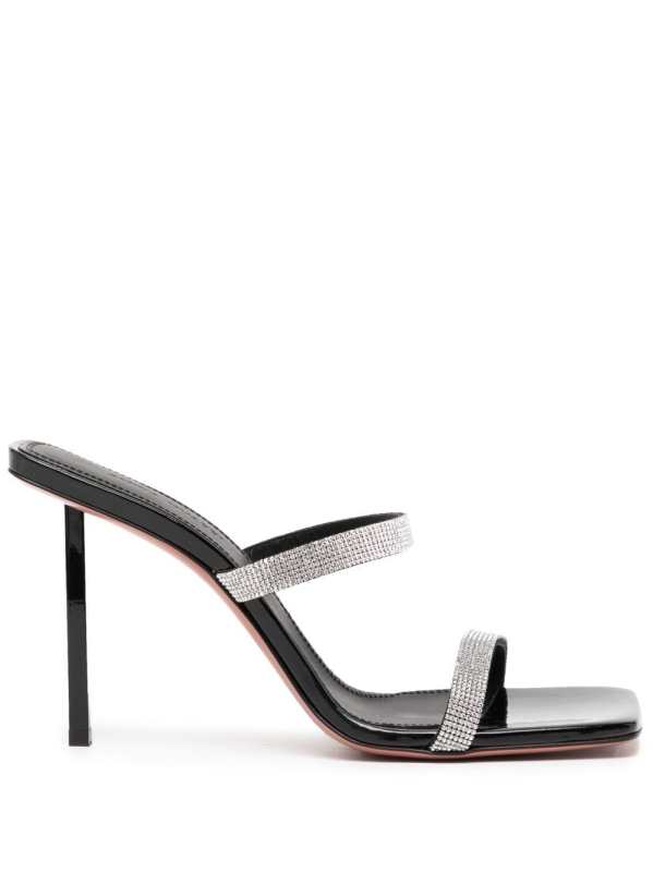 Rih crystal-embellished 100mm mules