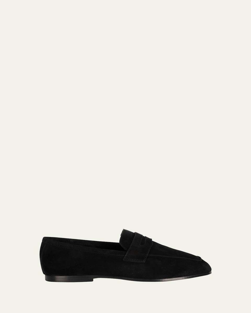 Essenziale Classic Suede Penny Loafers