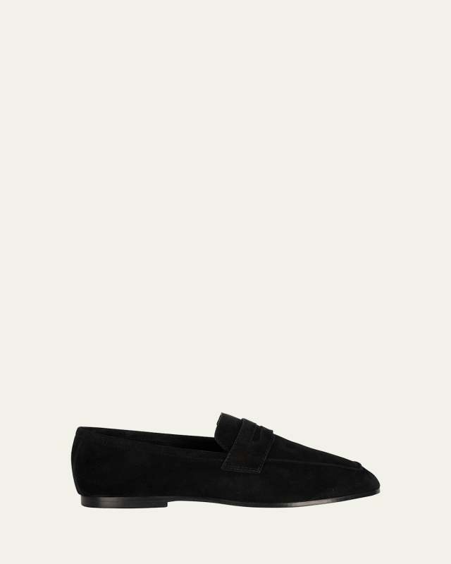 Essenziale Classic Suede Penny Loafers