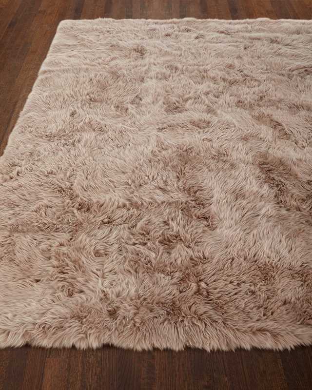 Effie Sheepskin Rug, 5' x 8'