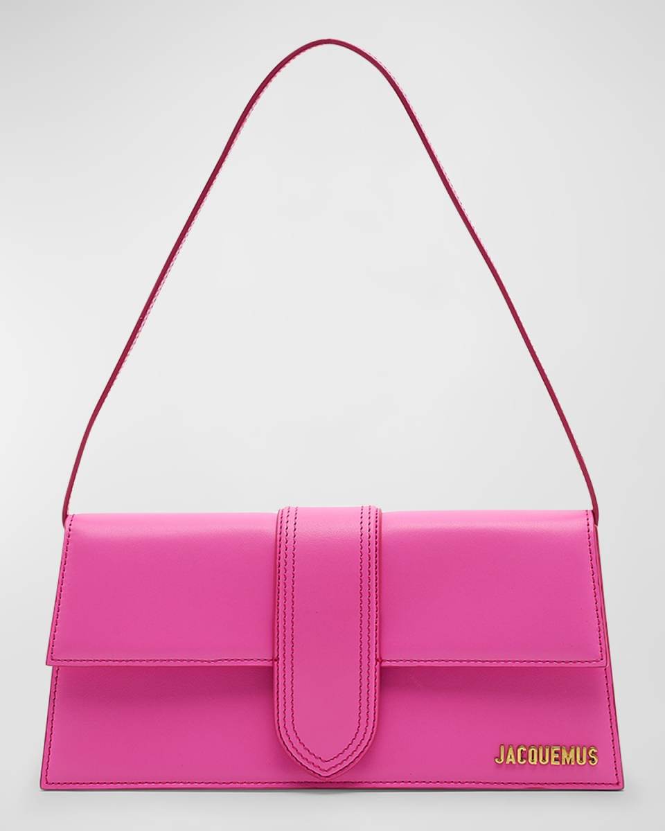 Le Bambino Long Leather Shoulder Bag