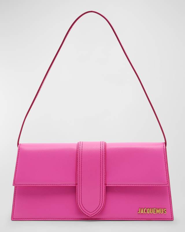Le Bambino Long Leather Shoulder Bag