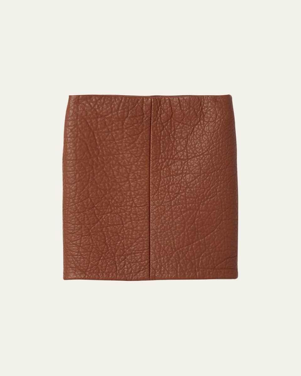 Nappa Leather Skirt