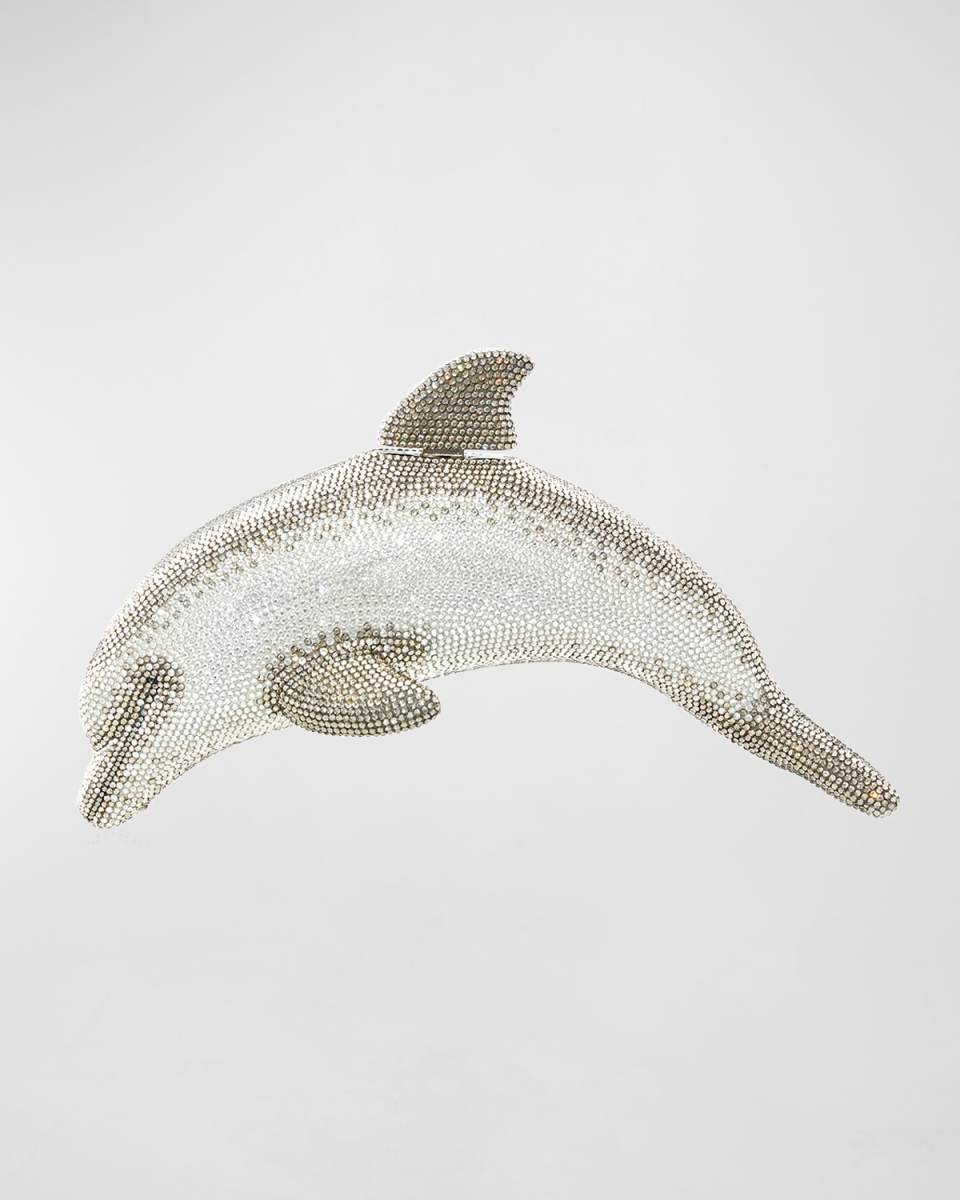 Dolphin Crystal Minaudiere