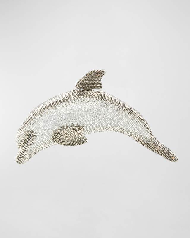 Dolphin Crystal Minaudiere