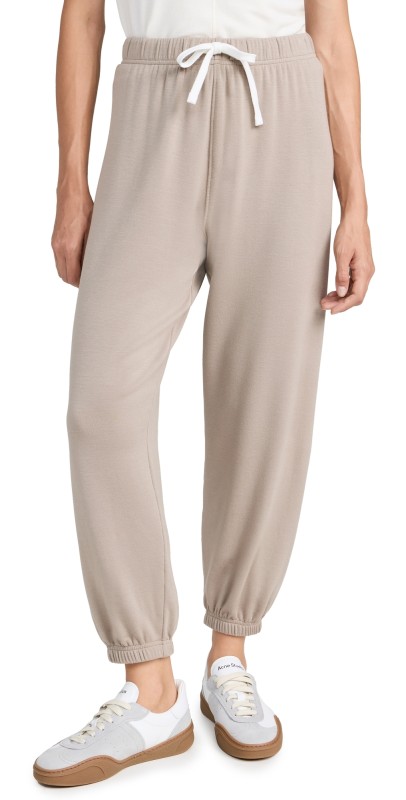 Splits59 Andie Oversized Fleece Sweatpants Latte