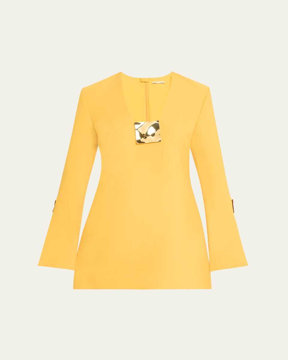 Petra Long-Sleeve Mini Dress