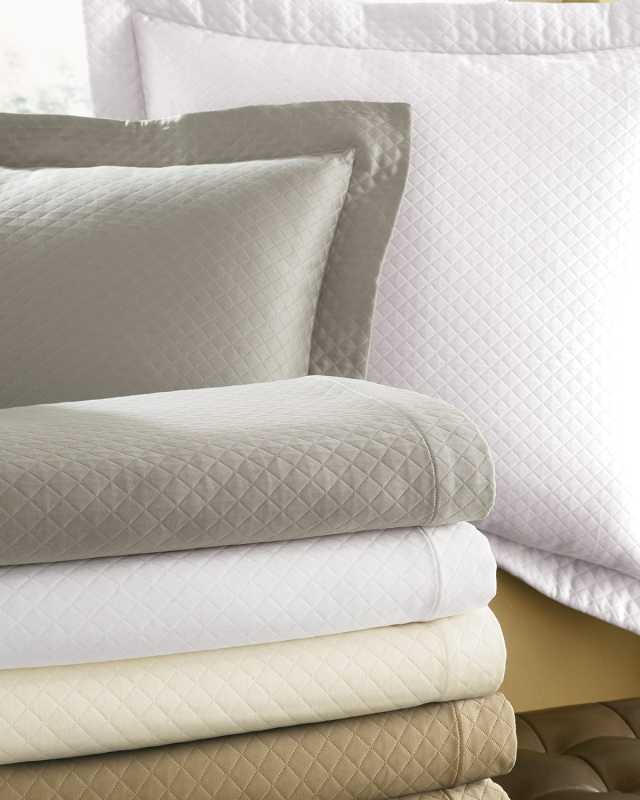 Diamond Pique Boudoir Sham