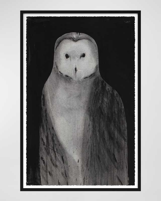 "Instincts 1" Print by Van Hoang, Framed Under Plexiglass