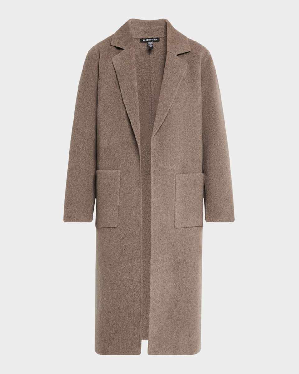 Double-Faced Brush Wool Coat