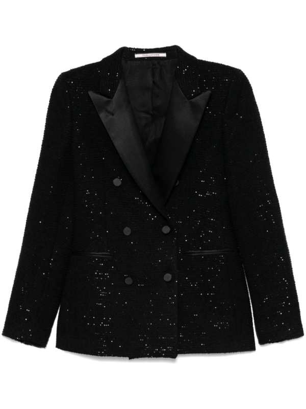 sequin-embellished blazer