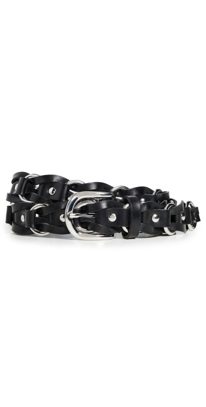 Isabel Marant Cyra Belt Black/Silver