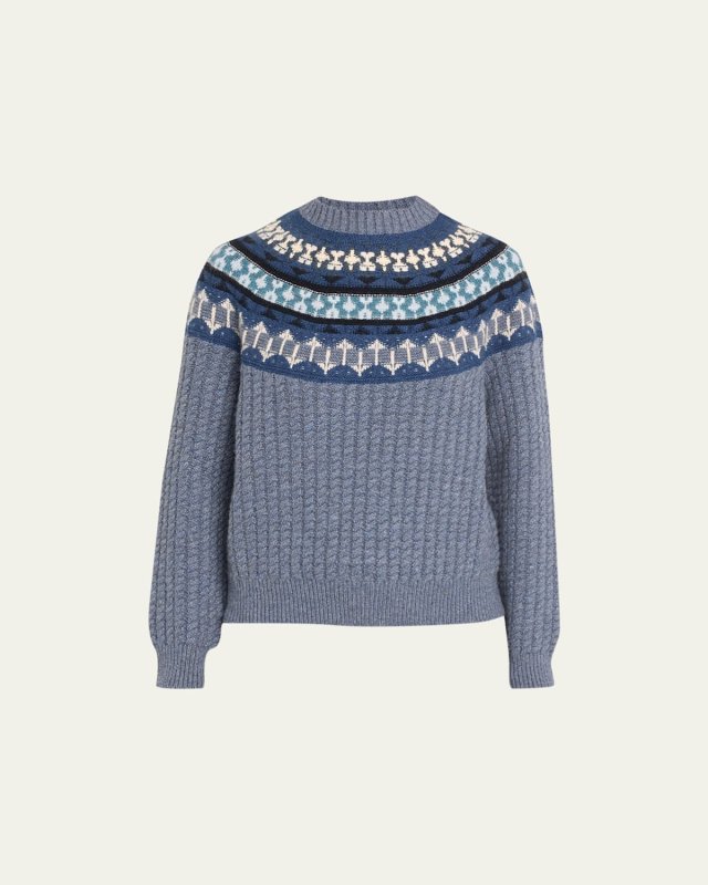 Holiday Noel Cashmere Knit Sweater