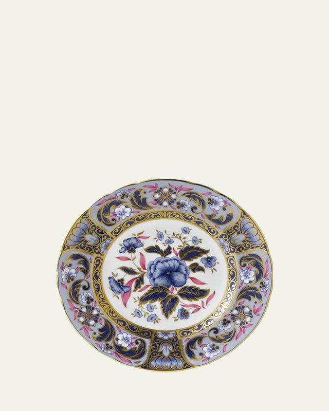 Blue Camellias Accent Plate