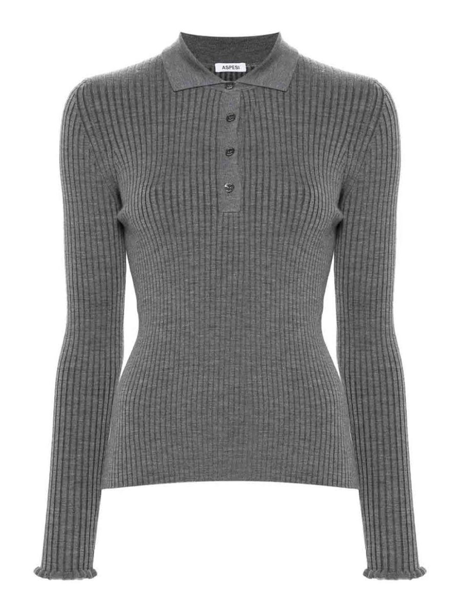 Aspesi Polo - Gris